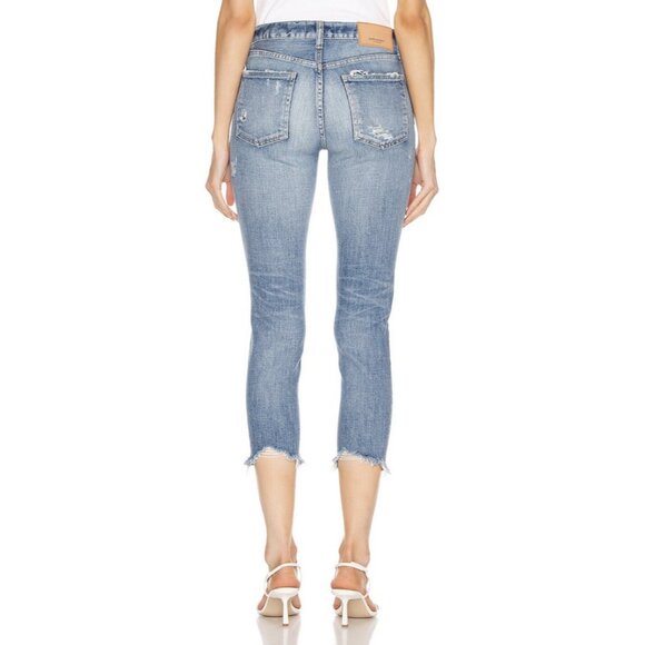 Moussy Vintage Glendele Skinny Jeans Light Blue - Picture 3 of 11